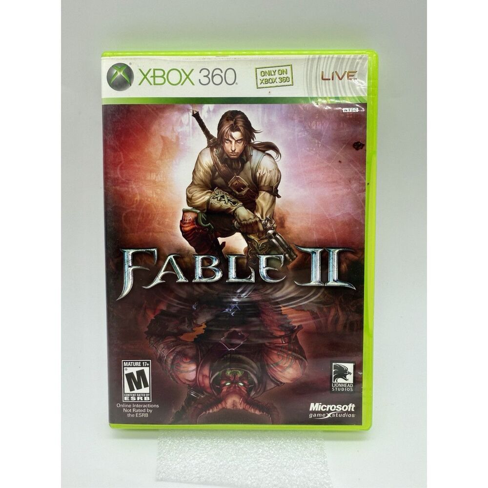 Microsoft Fable 2‎ (Xbox 360, 2018) Game And Case Tested